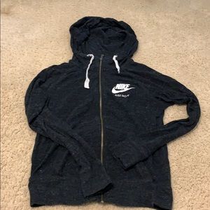 Nike zip up sweater